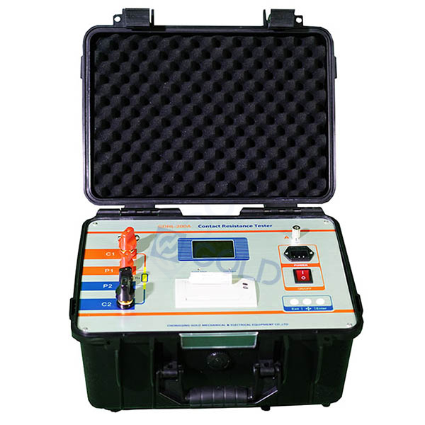 GDHL 100A, 200A, 400A Circuit Breaker Contact Resistance Tester, Ring Resistor Tester