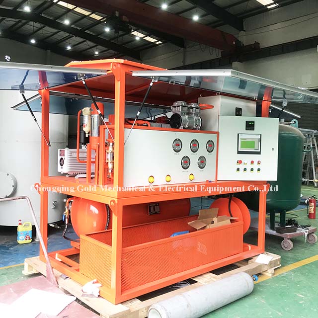 Mga pagtutukoy para sa GDQT High Vacuum SF6 Gas Recovery and Refilling Equipment