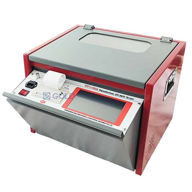 GDYJ-502A Touch Screen 100kv Transformer Oil Dielectric Breakdown Voltage BDV Tester ASTM D1816