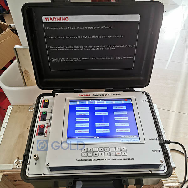 Mga regulasyon sa kaligtasan para sa GDVA-405 Awtomatikong CT PT Tester