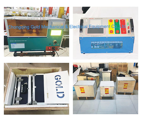 GDRZ-903 Transformer SFRA at GDYJ-502 Oil BDV Tester Handa para sa Pagpapadala
