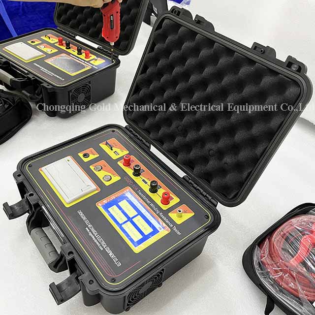 GDZC-10A Transformer Winding Resistance Meter Micro Ohmmeter Para sa Transformer (na may Lithium Battery)